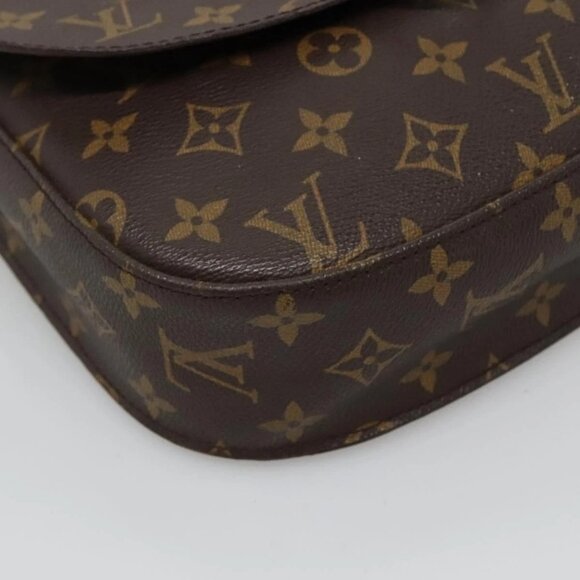 LOUIS VUITTON Monogram Saint Cloud GM Shoulder Bag M51242 LV Auth 115277 - Picture 5 of 16